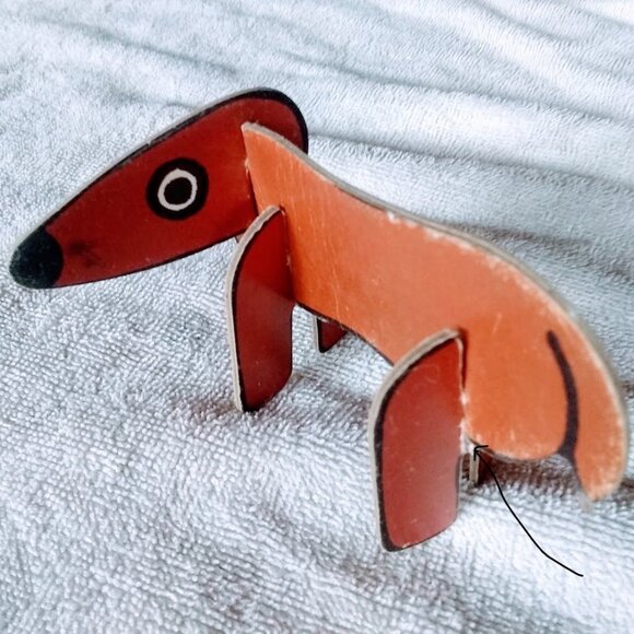 20% OFF  Vintage 3D 4-Puzzle Cartoon Animals Set – c 1960s - Picture 11 of 15